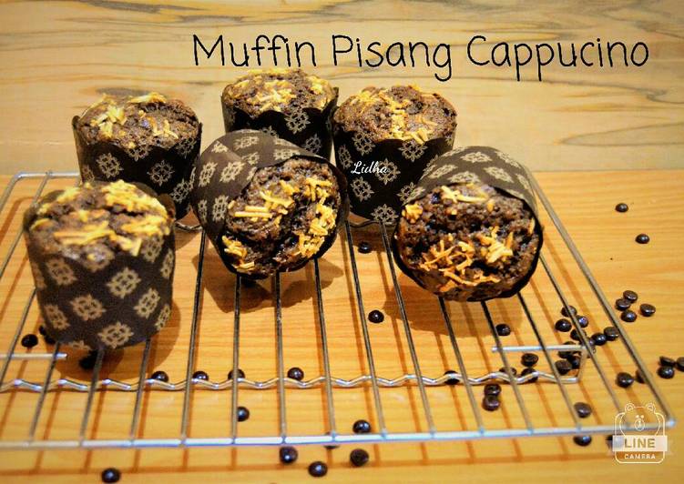 cara membuat Muffin Pisang Cappucino