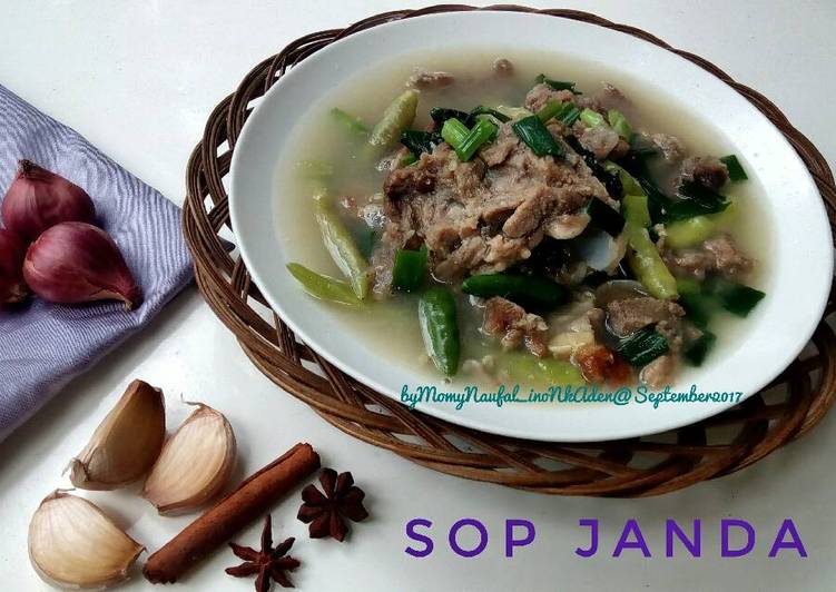 resep masakan Sop Janda / Jando homemade #kitaberbagi