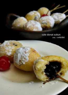 Sate Donat Sukun Isi Cokelat