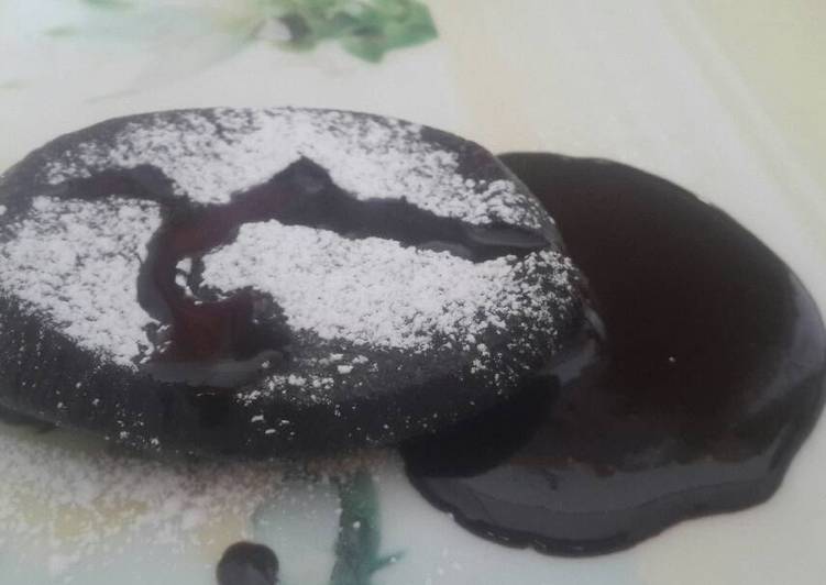 resep Choco lava cake 100 % lumerr