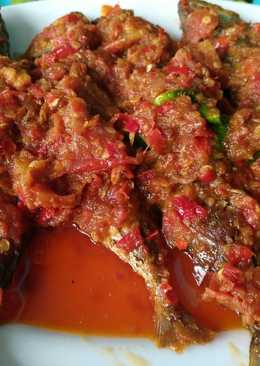 Ikan kembung balado