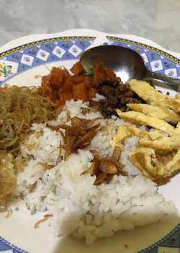 Nasi uduk rice cooker anti gagal