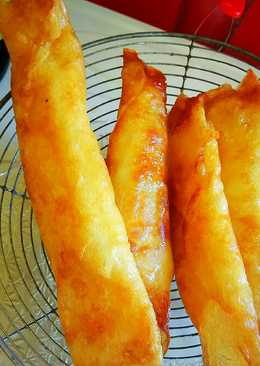 Pisang Aroma/Pisang Karamel + Kulit Lumpia Homemade