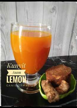 Kunyit Asam Lemon #PR_RecookMinumanDingin