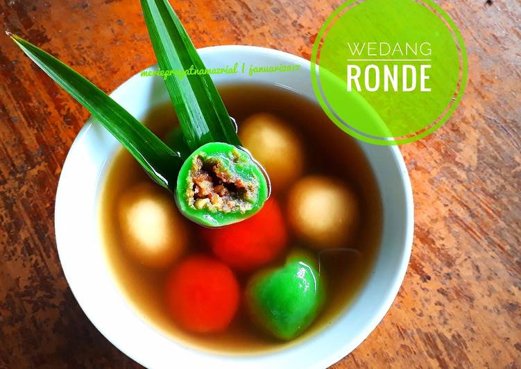 gambar untuk resep makanan Wedang Ronde