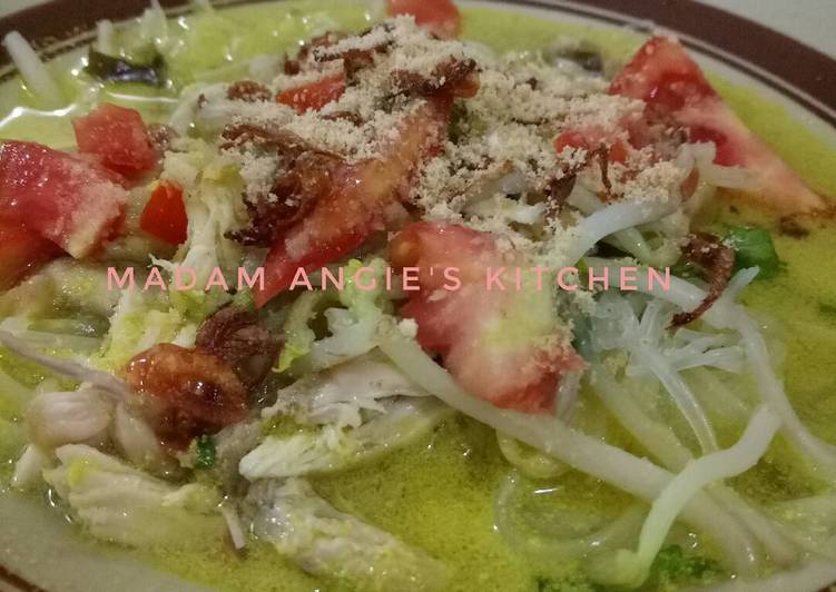 gambar untuk resep makanan Soto Ayam Bumbu Koya