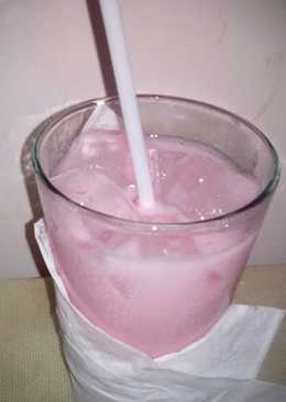 Es Yoghurt Sirup Mawar