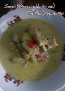 Sayur Blonceng (Labu Air)