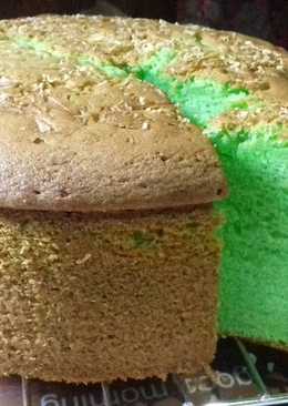 Pandan butter cake