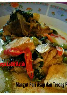 Mangut Pari Asap dan Terong Pokak
