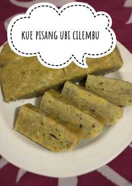 Kue pisang ubi cilembu kukus (no bs no bp no sugar)