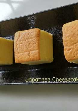 Japanese cheesecake