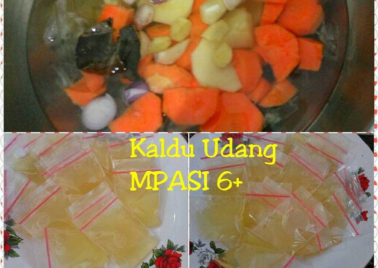 gambar untuk cara membuat Kaldu Udang MPASI 6+