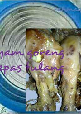 Ayam goreng lepas tulang lembut