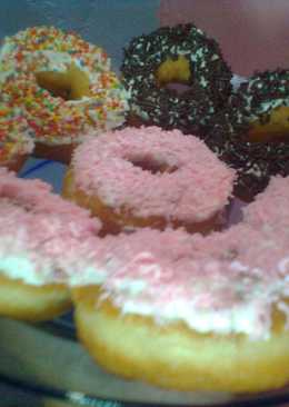 Roti goreng Donat (white ring) tanpa kentang empuuk