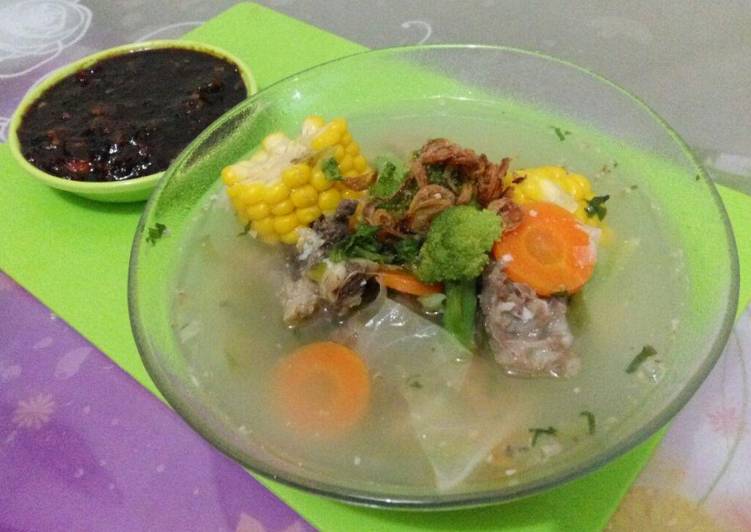 resep makanan Sop Kambing Sayuran #KitaBerbagi