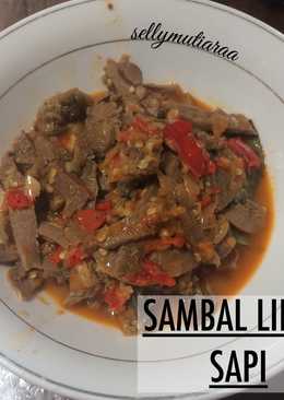 Sambal Lidah Sapi pedas