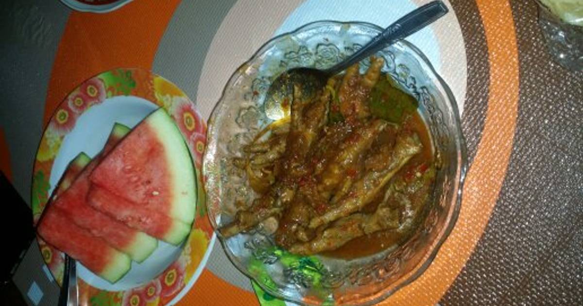 Resep Rica - Rica Ceker ayam ala mei anjarsari