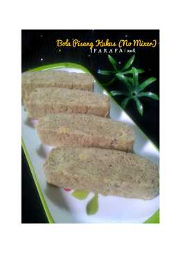 Bolu Pisang Kukus (No Mixer)