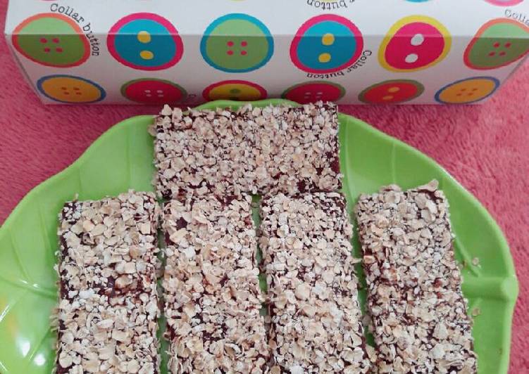 gambar untuk resep makanan Roti Bakar Milo Berbalut Oatmeal