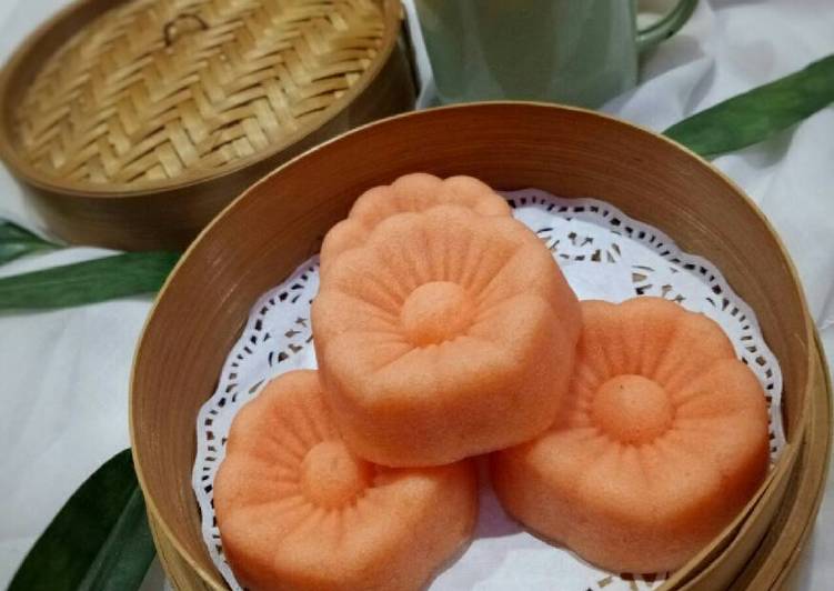 gambar untuk resep makanan Bolu Kukus Keju Strawberry No Mixer