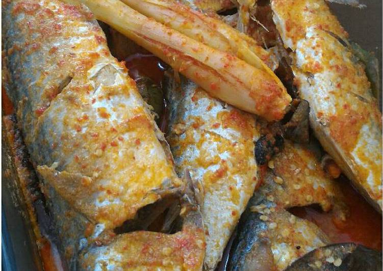 resep lengkap untuk Kembung Asam Padeh