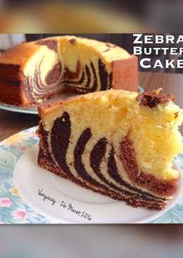 Zebra Butter Cake