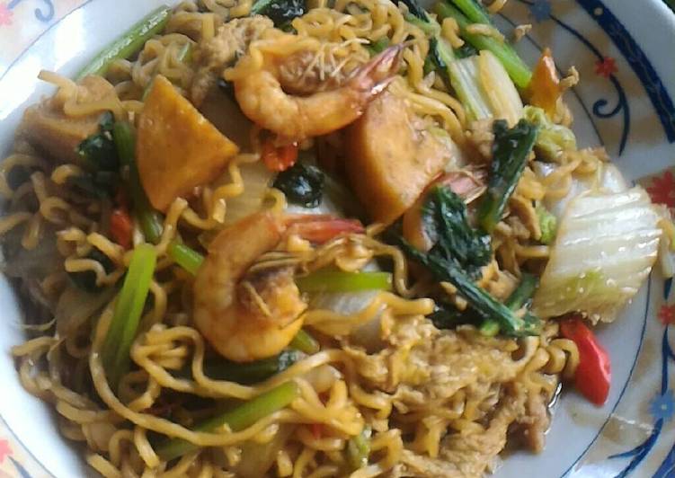 resep makanan Mi goreng jawa mama el