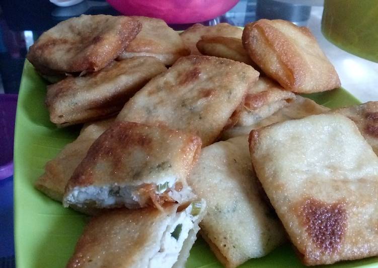 resep makanan Martabak Tahu Telur (Kulit Risol)