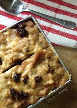 Puding roti tawar kukus