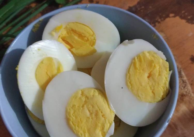 Telur Rebus Kilat