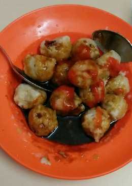 Cilok terigu ala-ala seadanya ðð