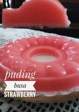 Puding Busa Strawberry