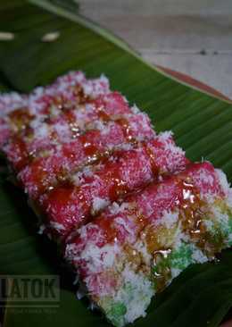 Kue Latok Siram Saus Gula Merah