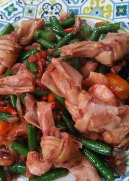 Tumis Tauco Kembang Tahu