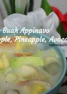 63. Sup Buah Appinavo (Apple, Pineapple, Avocado) #MenuAnakSehat