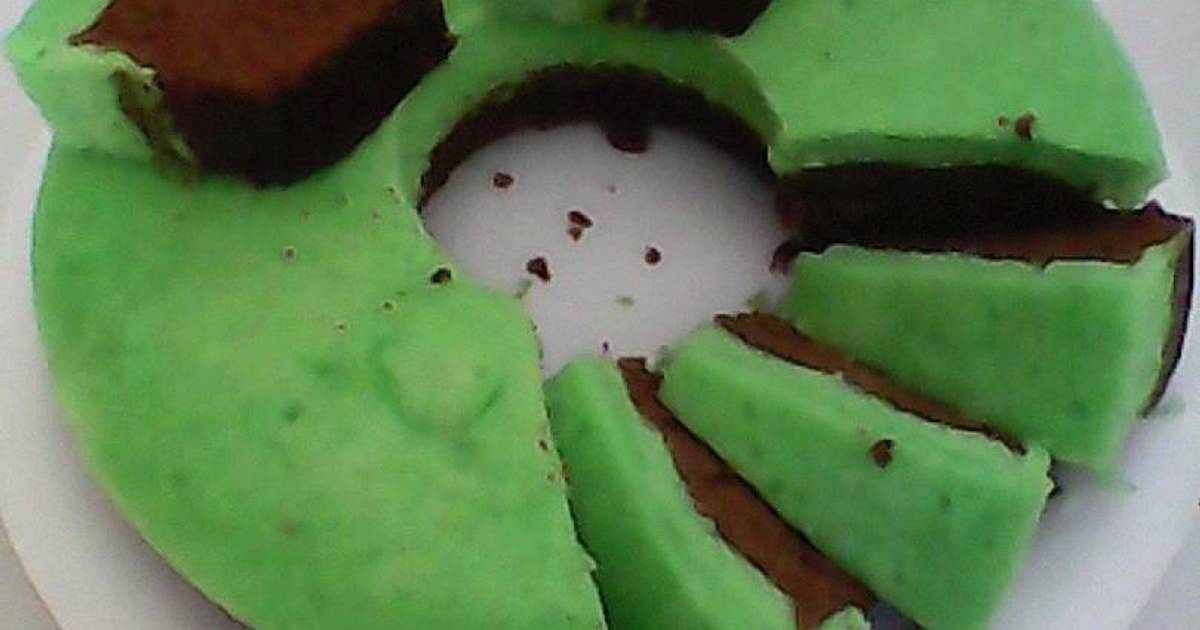 Resep Kue bronis hijau