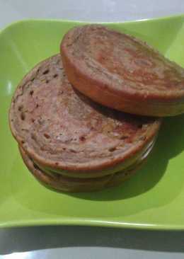 Pancake pisang coklat keju