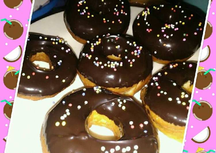 gambar untuk resep makanan Donat menul