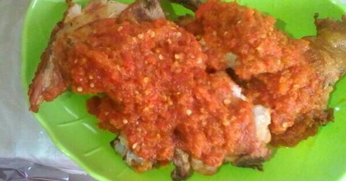 7 resep ayam geprek empuk sambel terasi enak dan sederhana  Cookpad