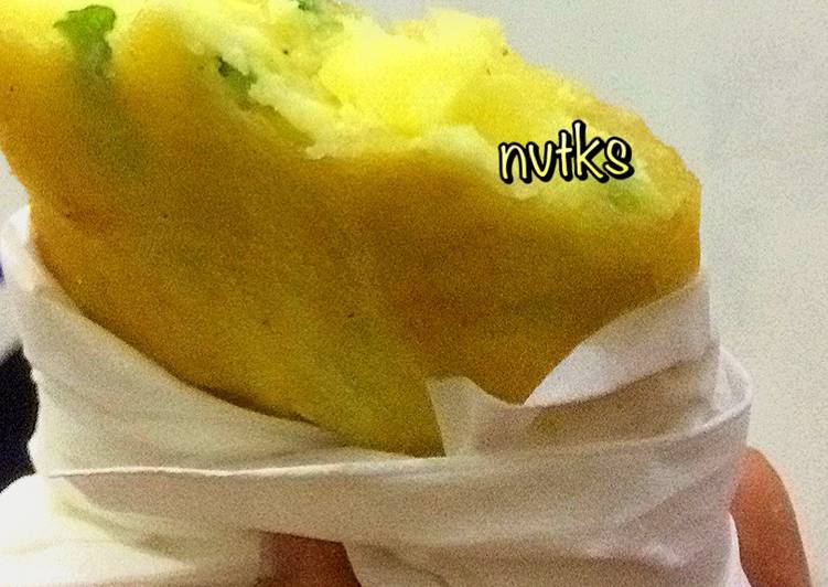 Resep Martabak kentang Telur ala anak kos Dari opi