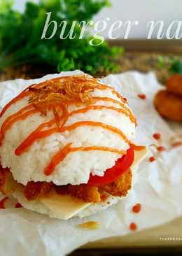 Burger Nasi