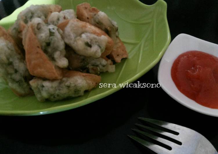 resep makanan Tahu aci melotot