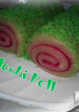 Mochi Roll Kelapa Pandan