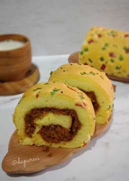 Bolu Gulung Abon Mayonaise