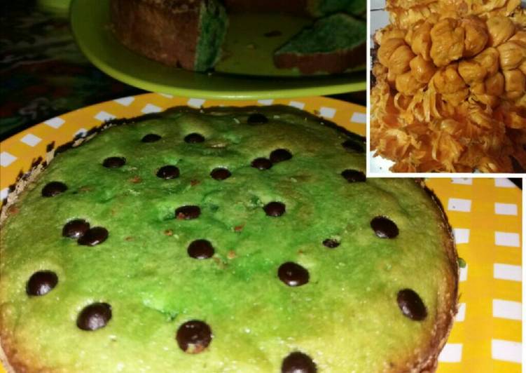 Resep Bolu pandan cempedak.. lembut dan wangi - Zia Fauzia