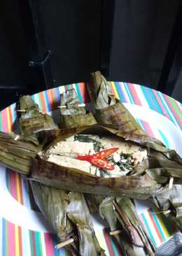 Pepes tahu kemangi