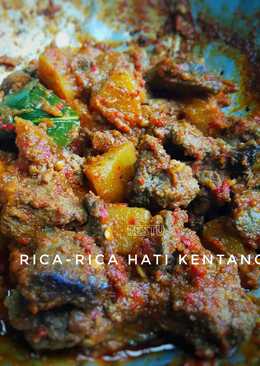 Rica-Rica Hati Sapi dan Kentang