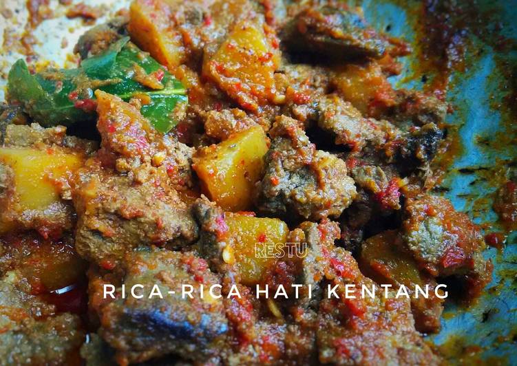 gambar untuk resep makanan Rica-Rica Hati Sapi dan Kentang