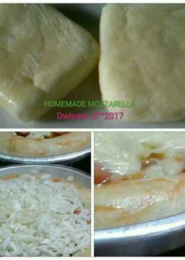 Homemade Mozzarella dari Susu Sapi Segar